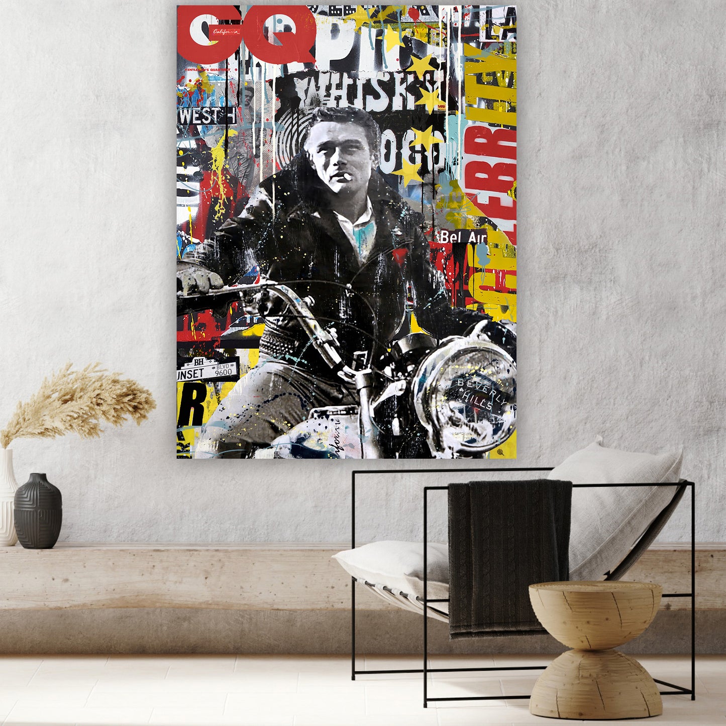 Dream AS IF YOU Will Live FOR Ever - 13 JAMES DEAN GQ MOCKUP 3