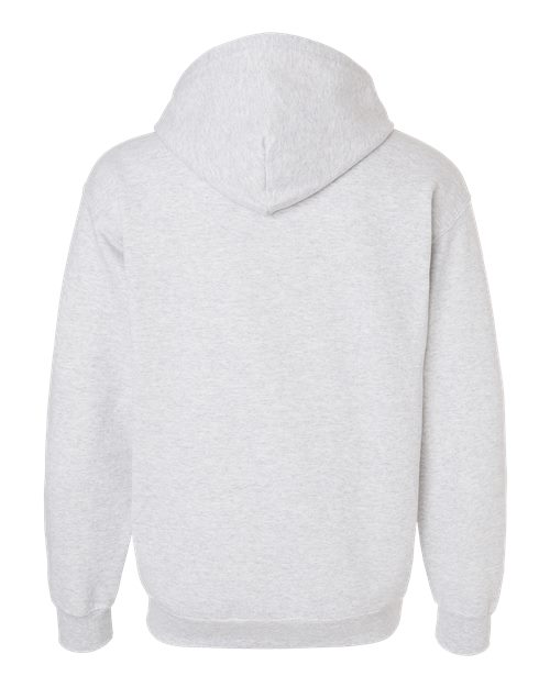 Ash Grey Full Zip Hooded Sweatshirt