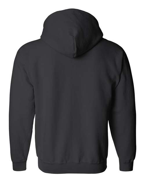 Black Full Zip Hooded Sweatshirt
