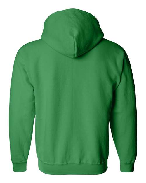 Irish Green Full Zip Hooded Sweatshirt