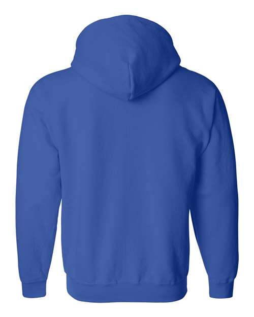 Royal Blue Full Zip Hooded Sweatshirt