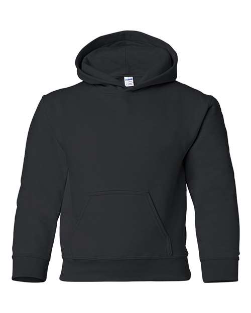 Black Youth heavy Blend Hooded Sweatshirt