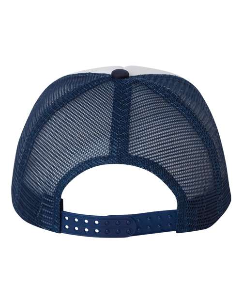 Navy Blue and White Trucker Hat