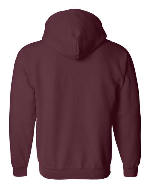 Chocolate Brown Full Zip Hooded Sweatshirt