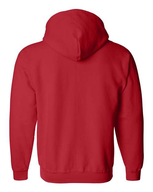 Red Full Zip Sweatshirt