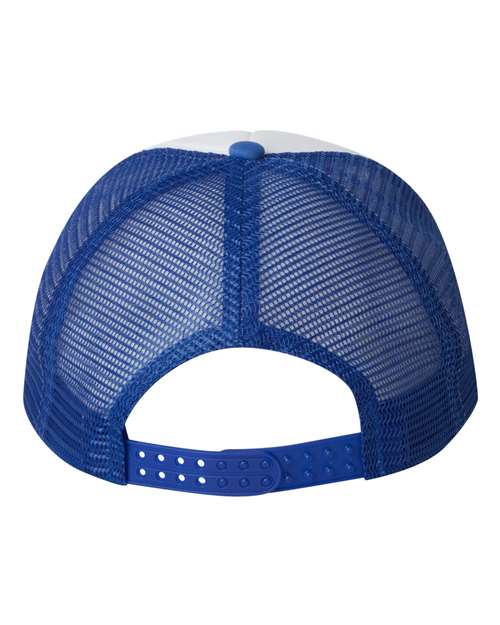 Royal Blue and white Trucker Hat