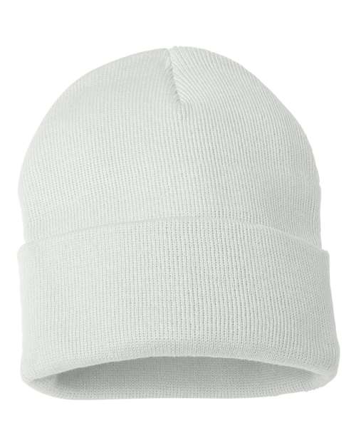 White Beanie Hat