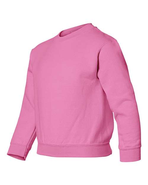 Neon Pink Youth Crewneck sweatshirt
