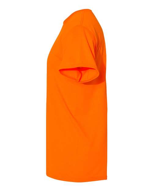 Neon Orange Heavy Cotton Tshirt
