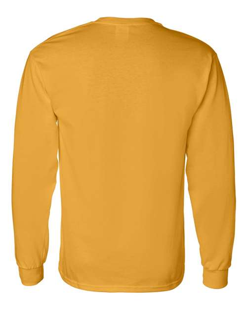 Gold Heavy Cotton Long Sleeve Tshirt