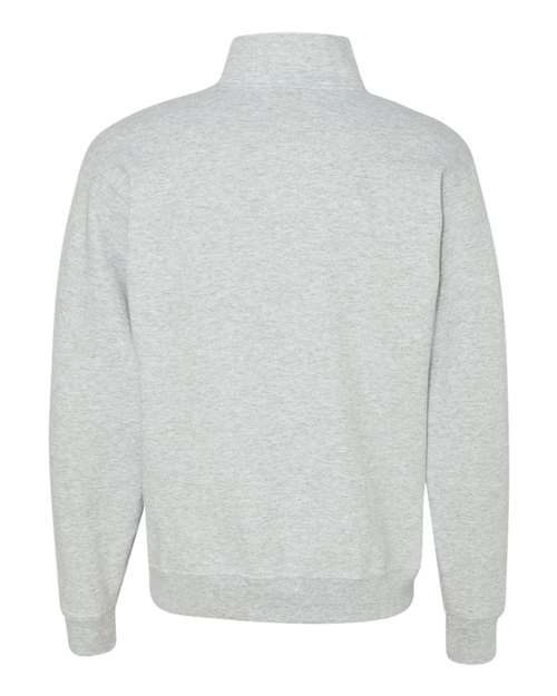 Ash Grey Quarter-Zip Sweatshirt
