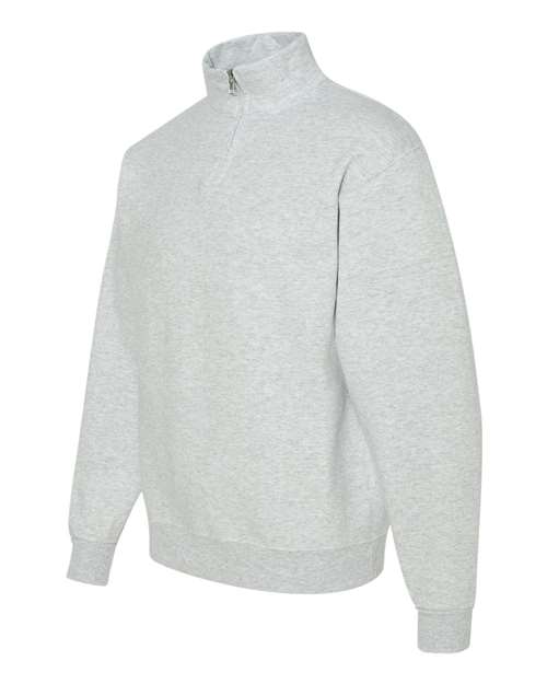 Ash Grey Quarter-Zip Sweatshirt
