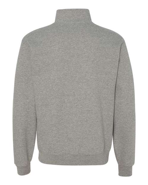 Sports Grey Quarter-Zip Sweatshirt