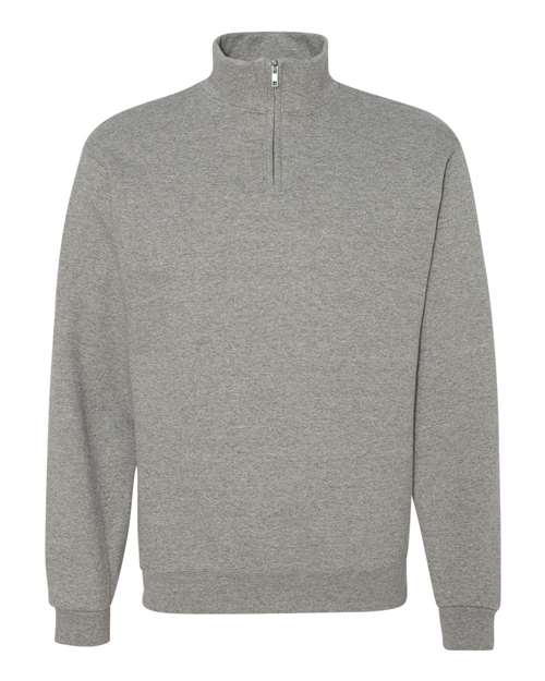 Sports Grey Quarter-Zip Sweatshirt