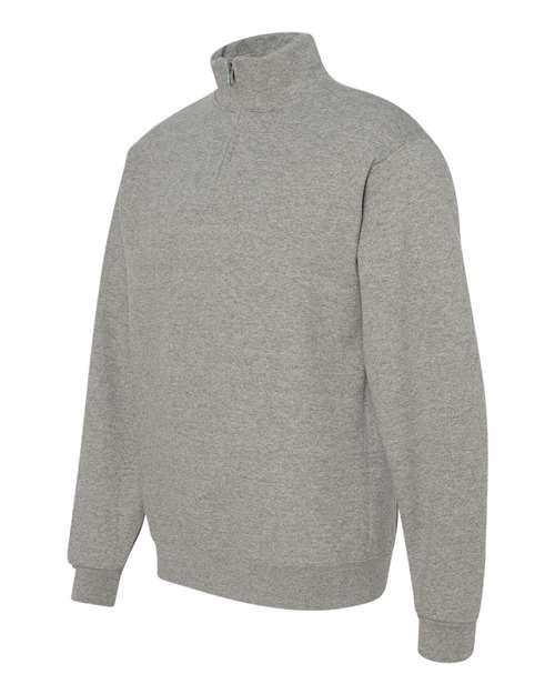 Sports Grey Quarter-Zip Sweatshirt
