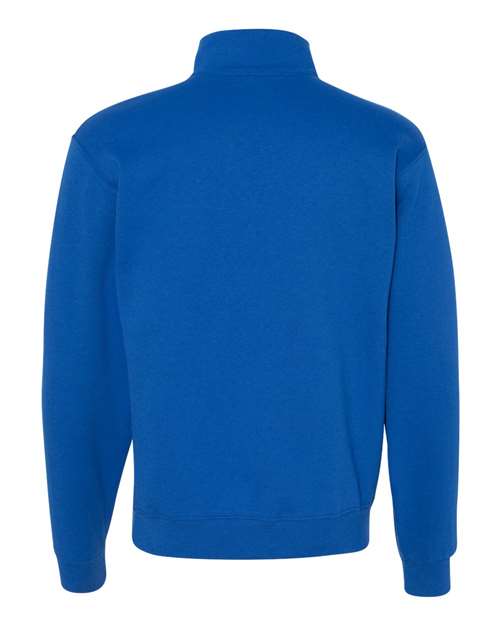 Royal Blue Quarter-Zip Sweatshirt