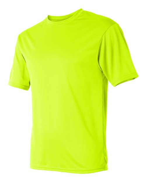 Neon Yellow Sport Performance Tshirt