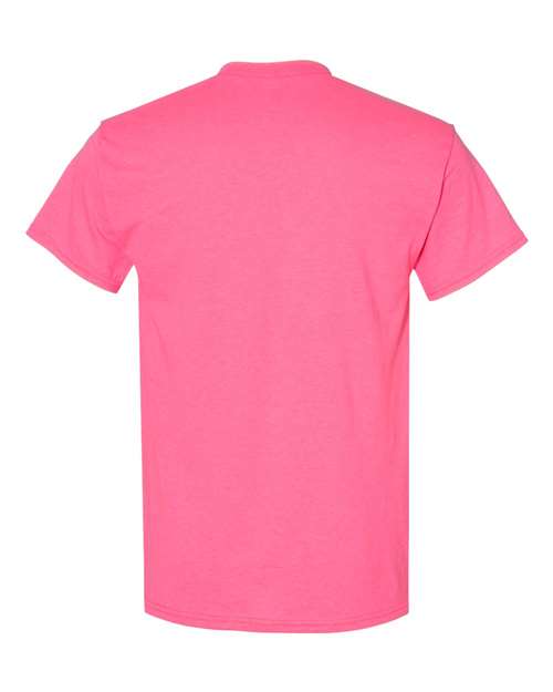 Neon Pink Heavy Cotton Tshirt