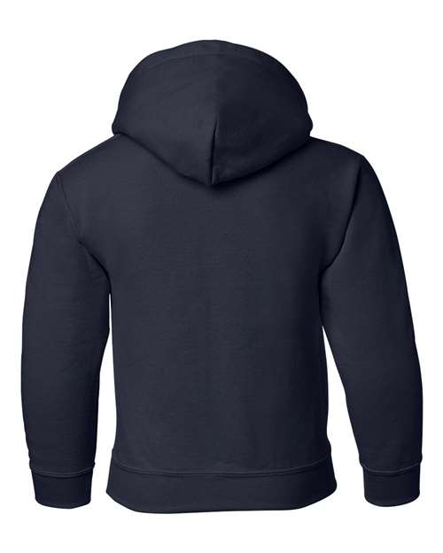 Navy Blue Youth heavy Blend Hooded Sweatshirt