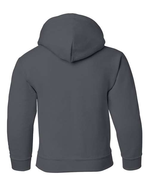 Charcoal Grey Youth heavy Blend Hooded Sweatshirt