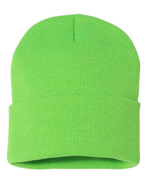 Neon Green Beanie Hat
