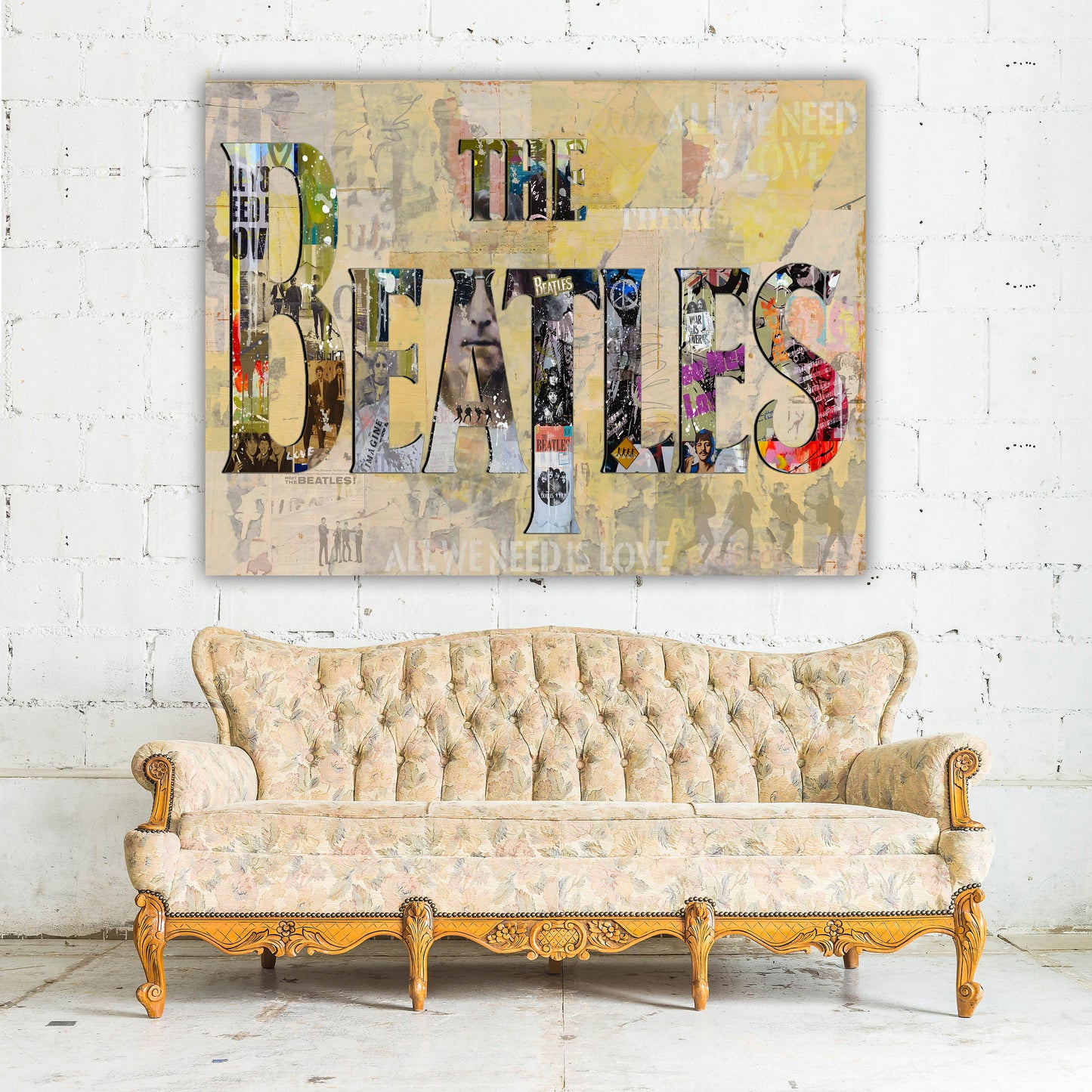 Love IS ALL WE Need - 5 THE BEATLES MOCKUP 3