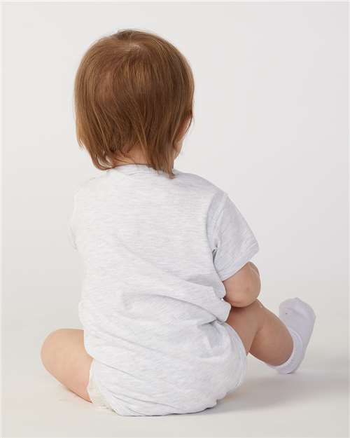 Ash Grey Baby Onesie