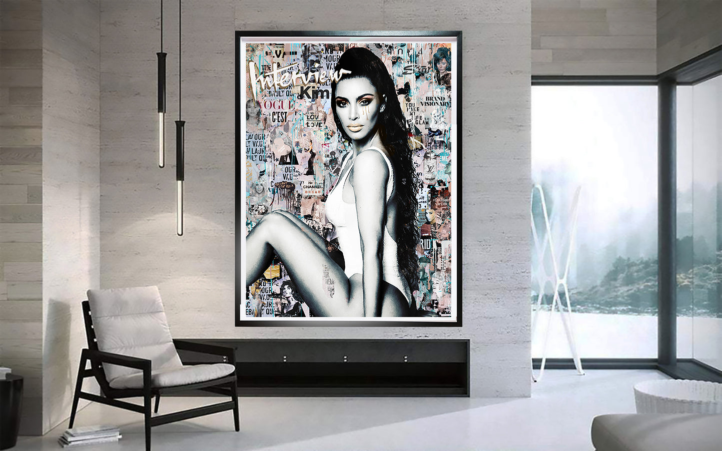 THE Interview - Movie Stars Canvas