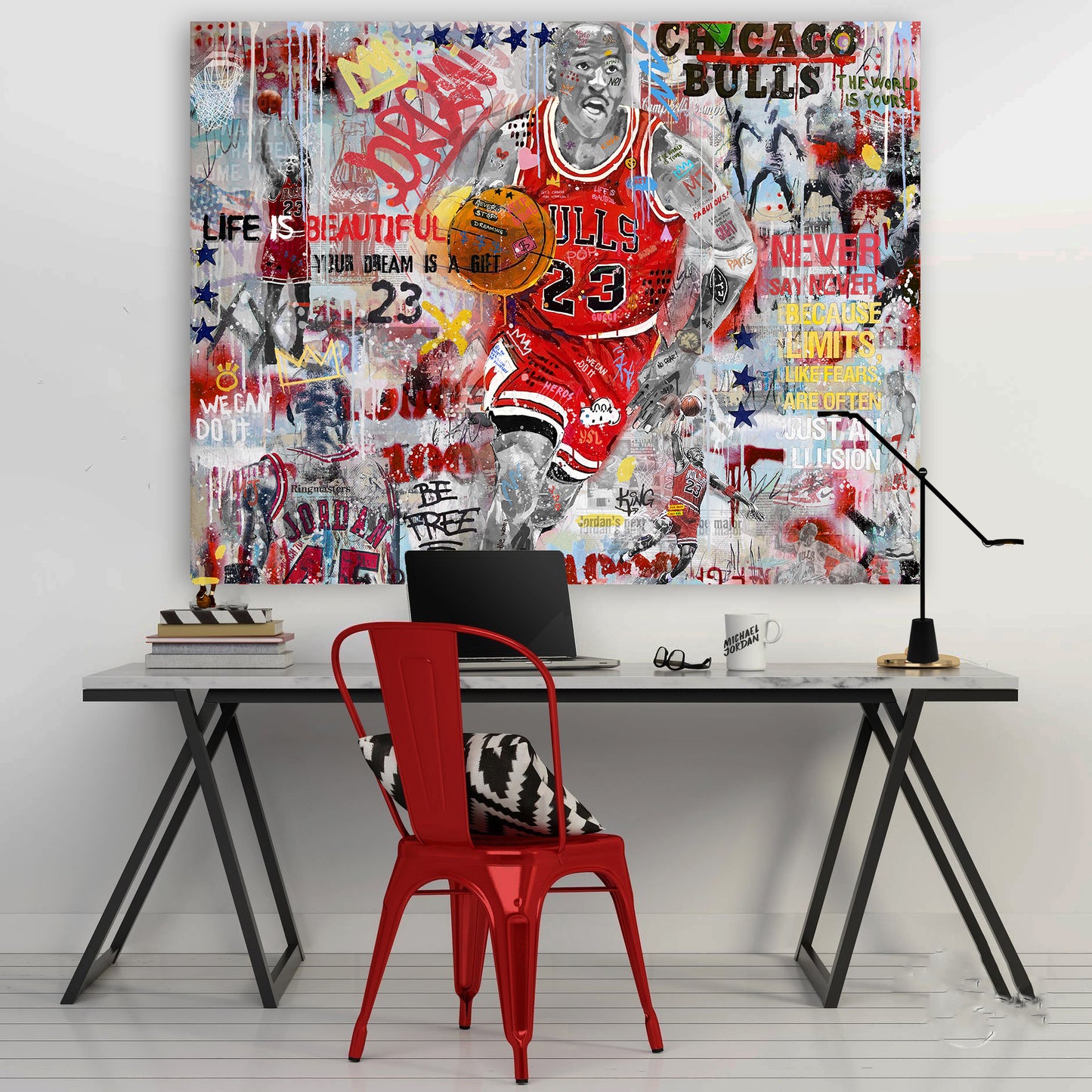 THE Last Dance - Athletes Canvas
