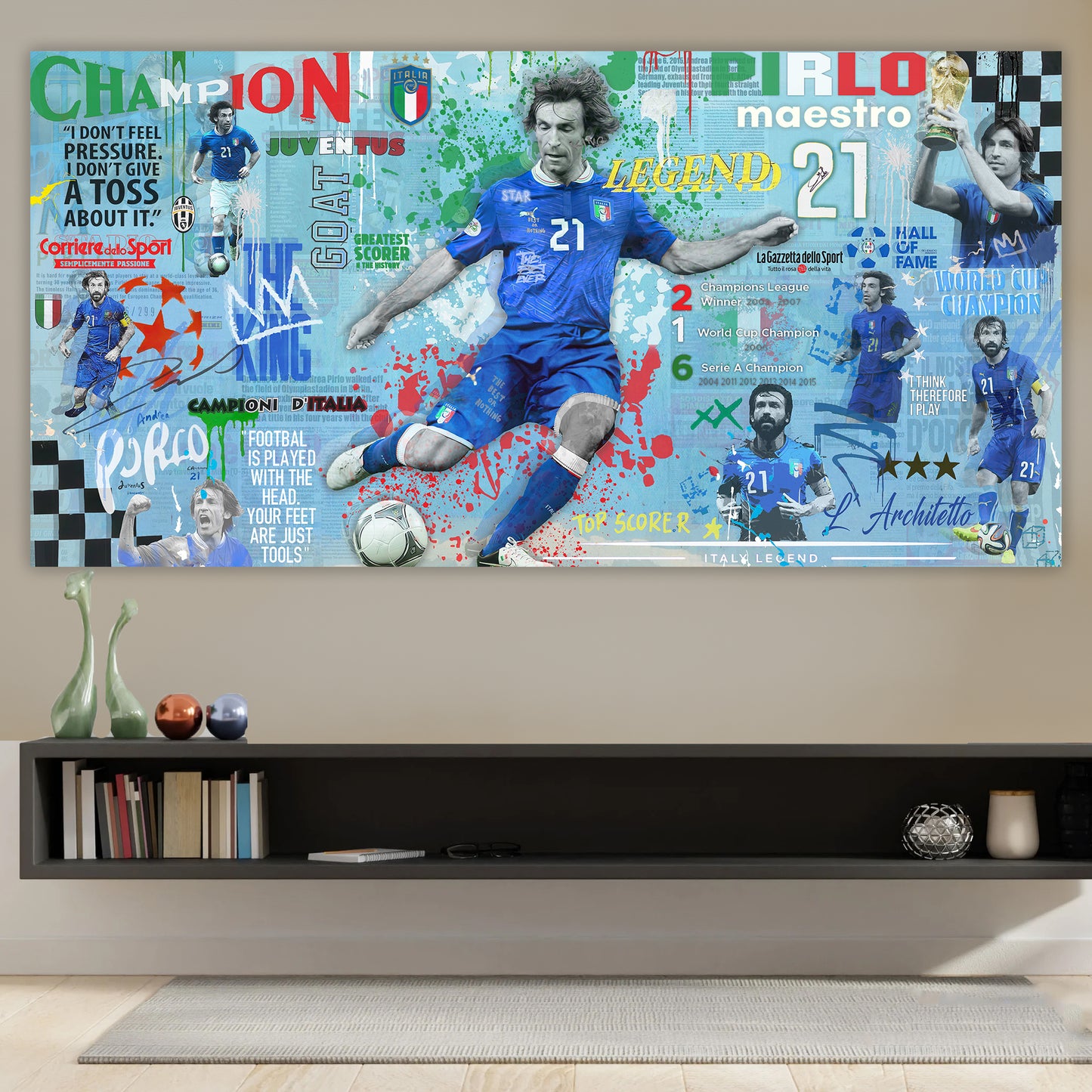 Italys Champion Version Horizontale - ANDRE PIRLO H