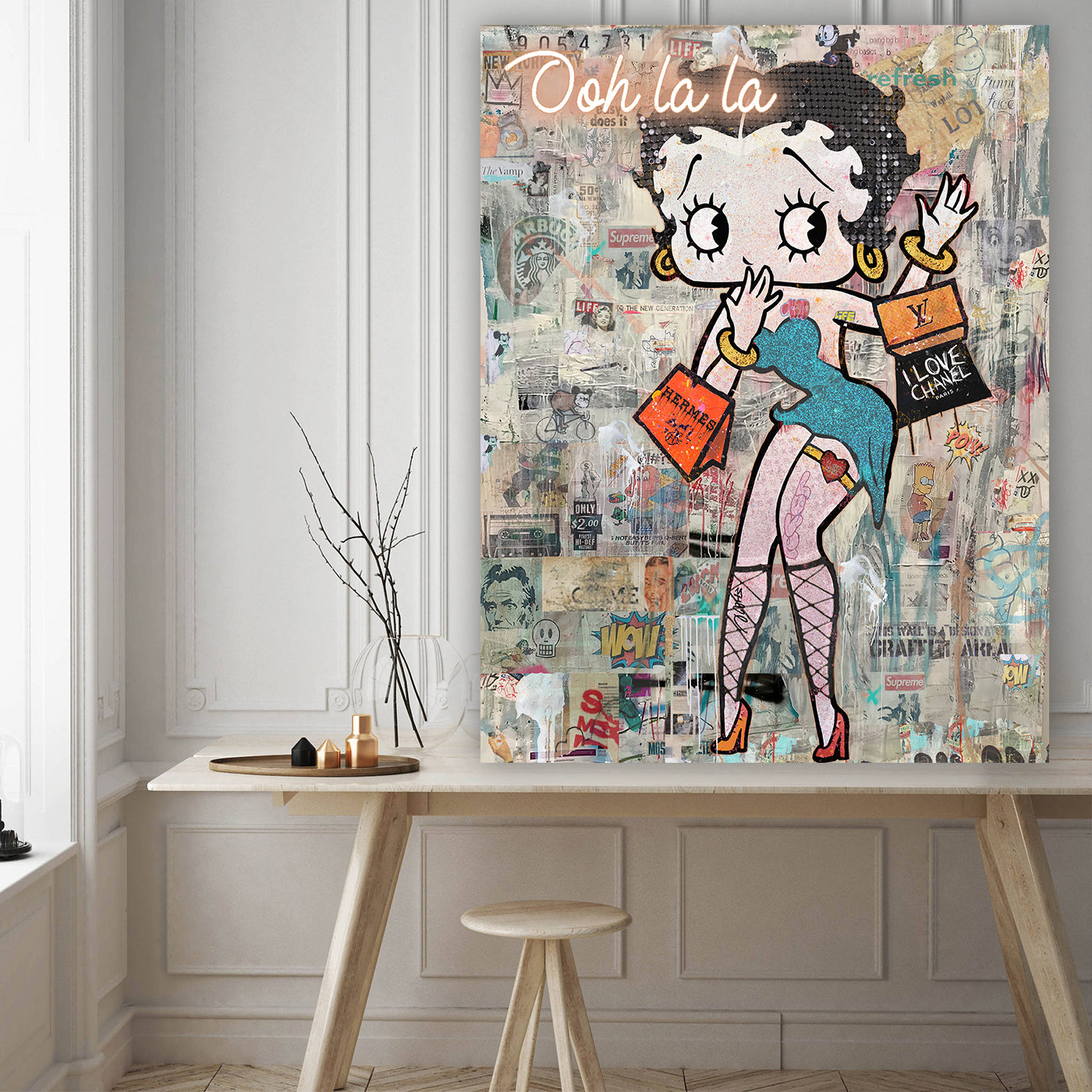 OHH LA LA - BETTY HOOP MOCKUP 3