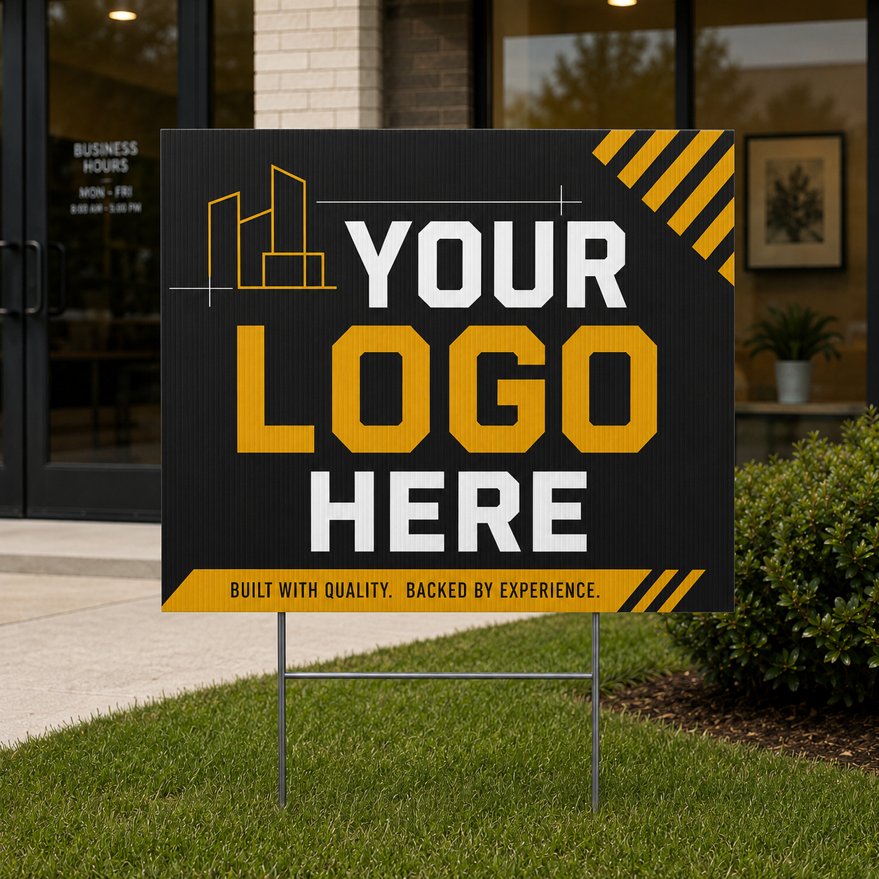 H-Frame Coroplast Signs
