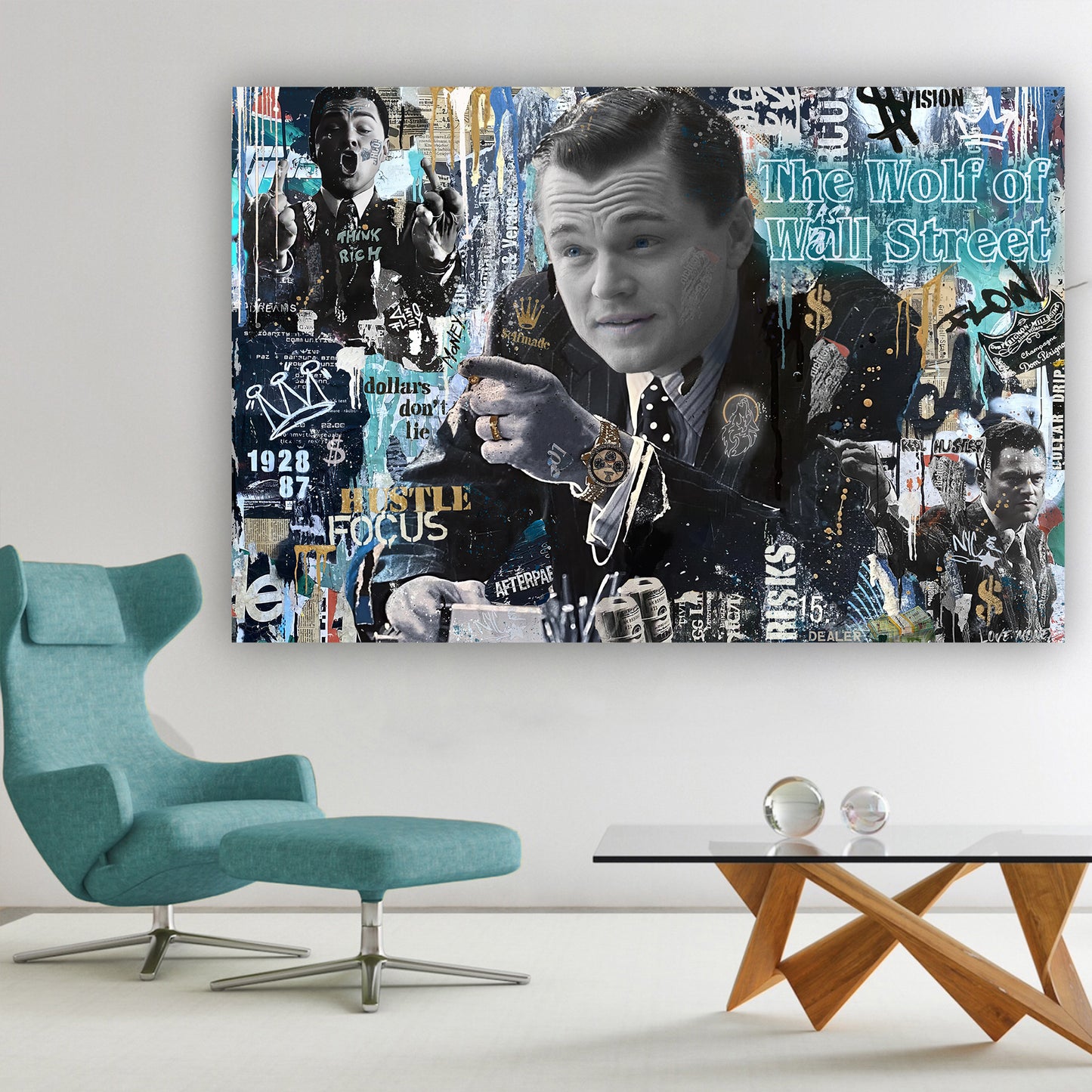 THE Wolf - Movie Stars Canvas