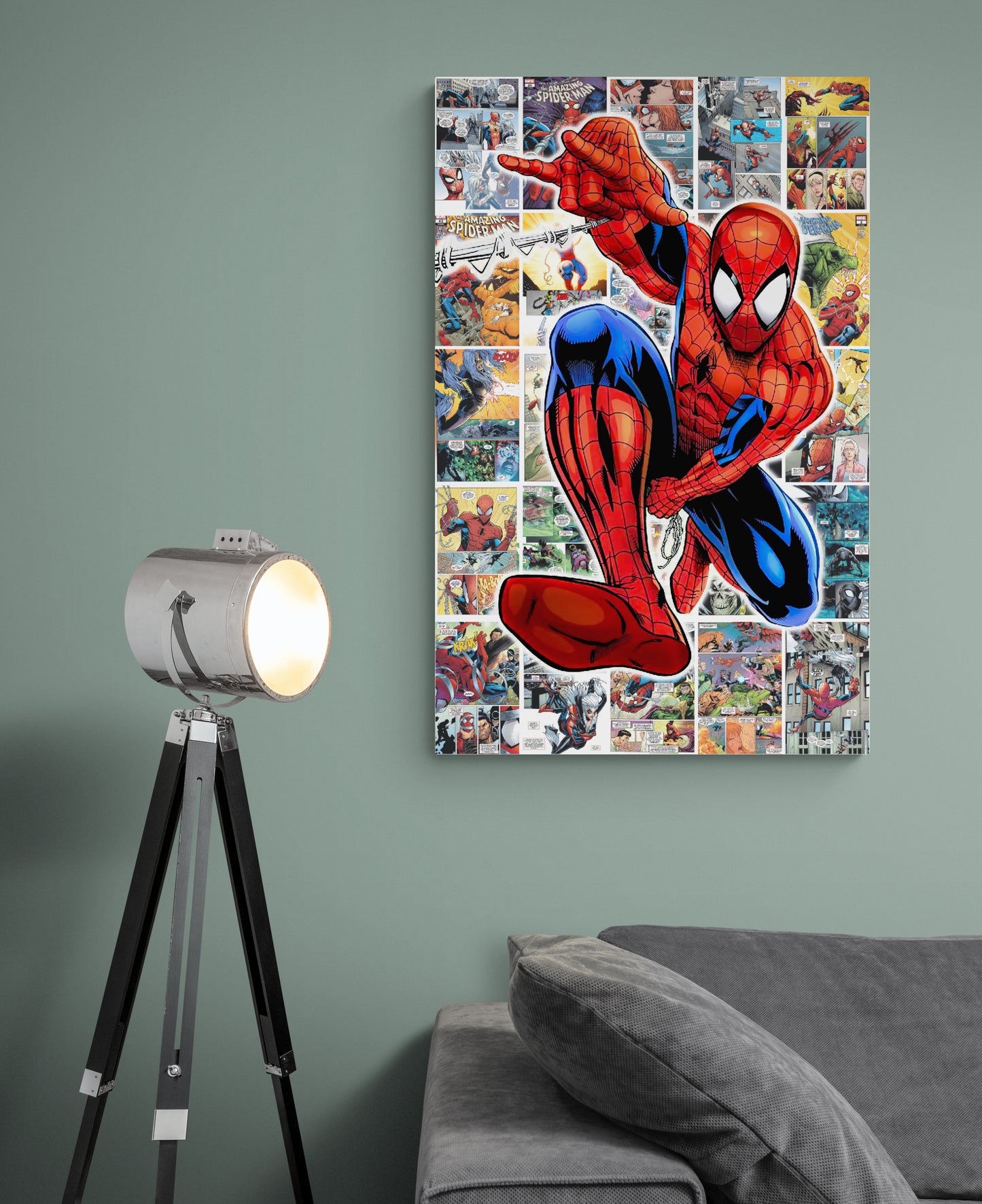 News Paper Spider - Room 2-Spiderman
