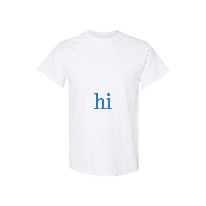 Adult T-shirt Gildan Heavy Cotton 5000