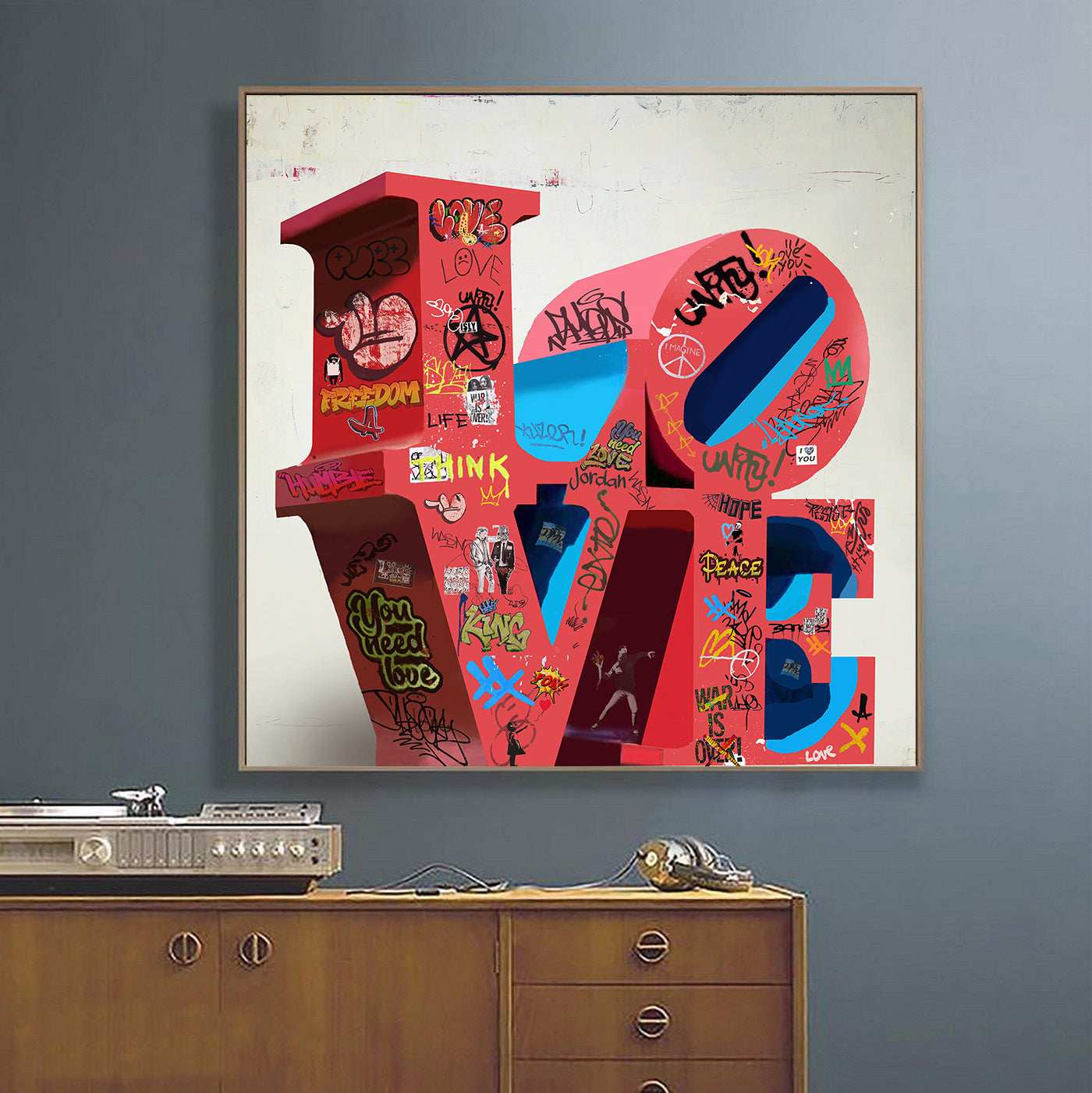 Love " Statue" Streer Art #2