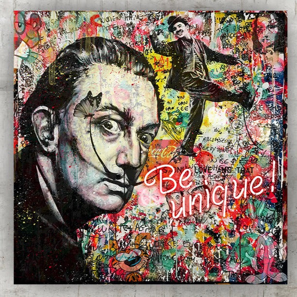Salvadore Dali "Be Unique"