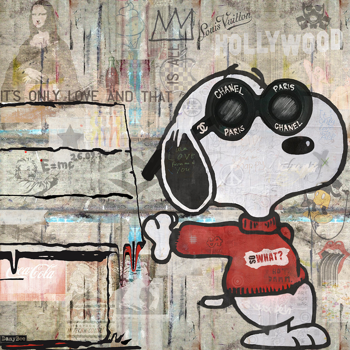 Snoopy " SO WHAT? "