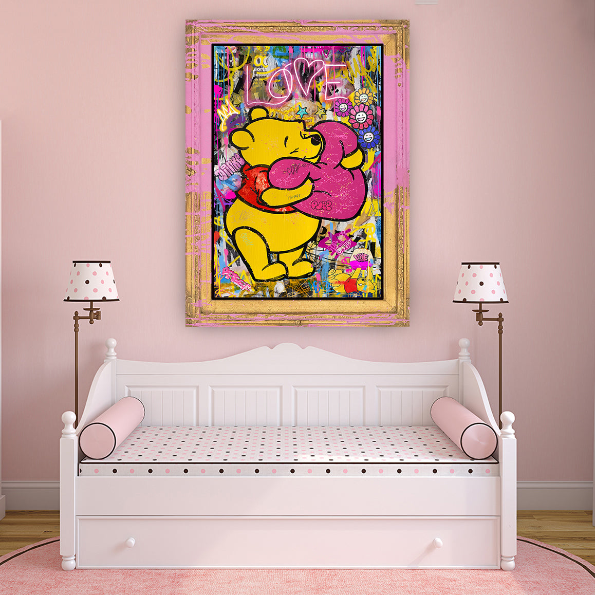 Winnie The Pooh " LOVE BEAR "