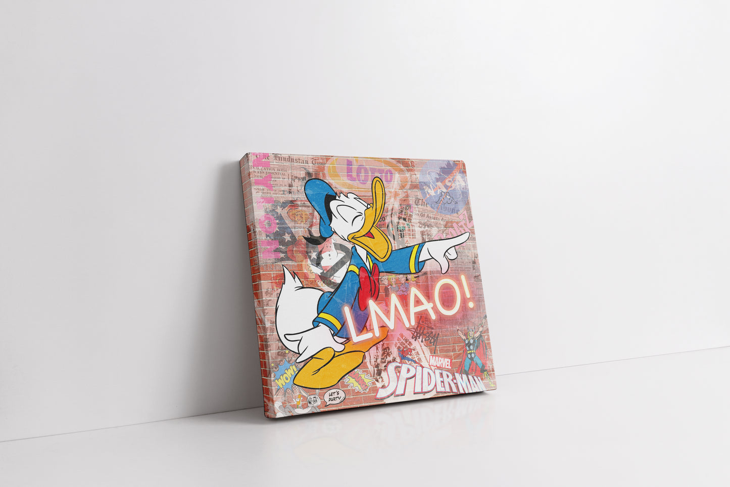 Donald Duck " Laughing My Ass Off "
