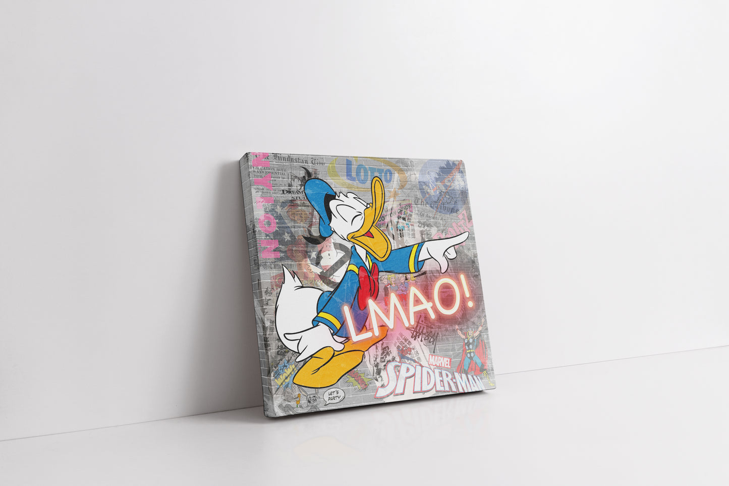 Donald Duck " Laughing My Ass Off "