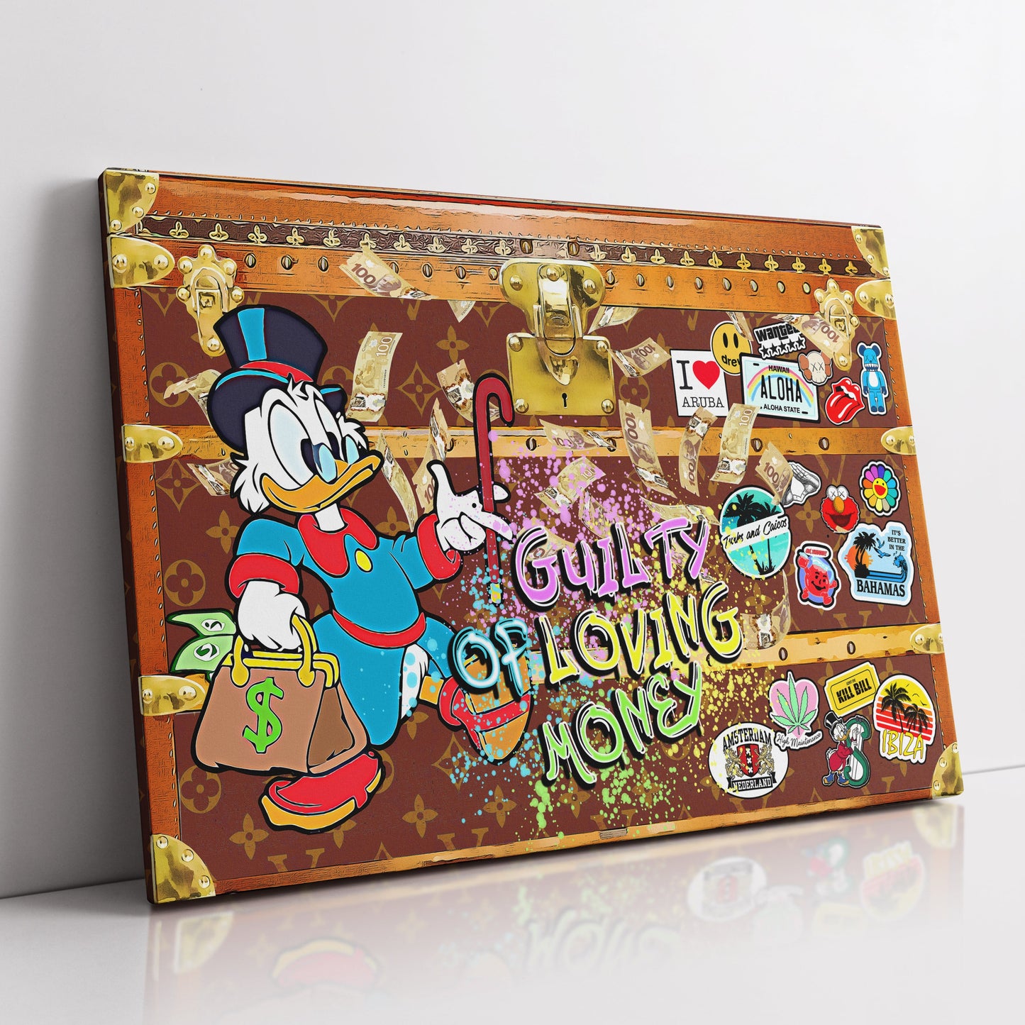 Scrooge "Guilty Of Loving Money"