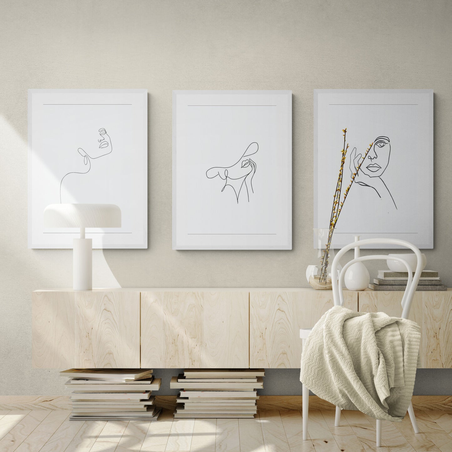 Minimal Art 3 - Laminated Print / Poster