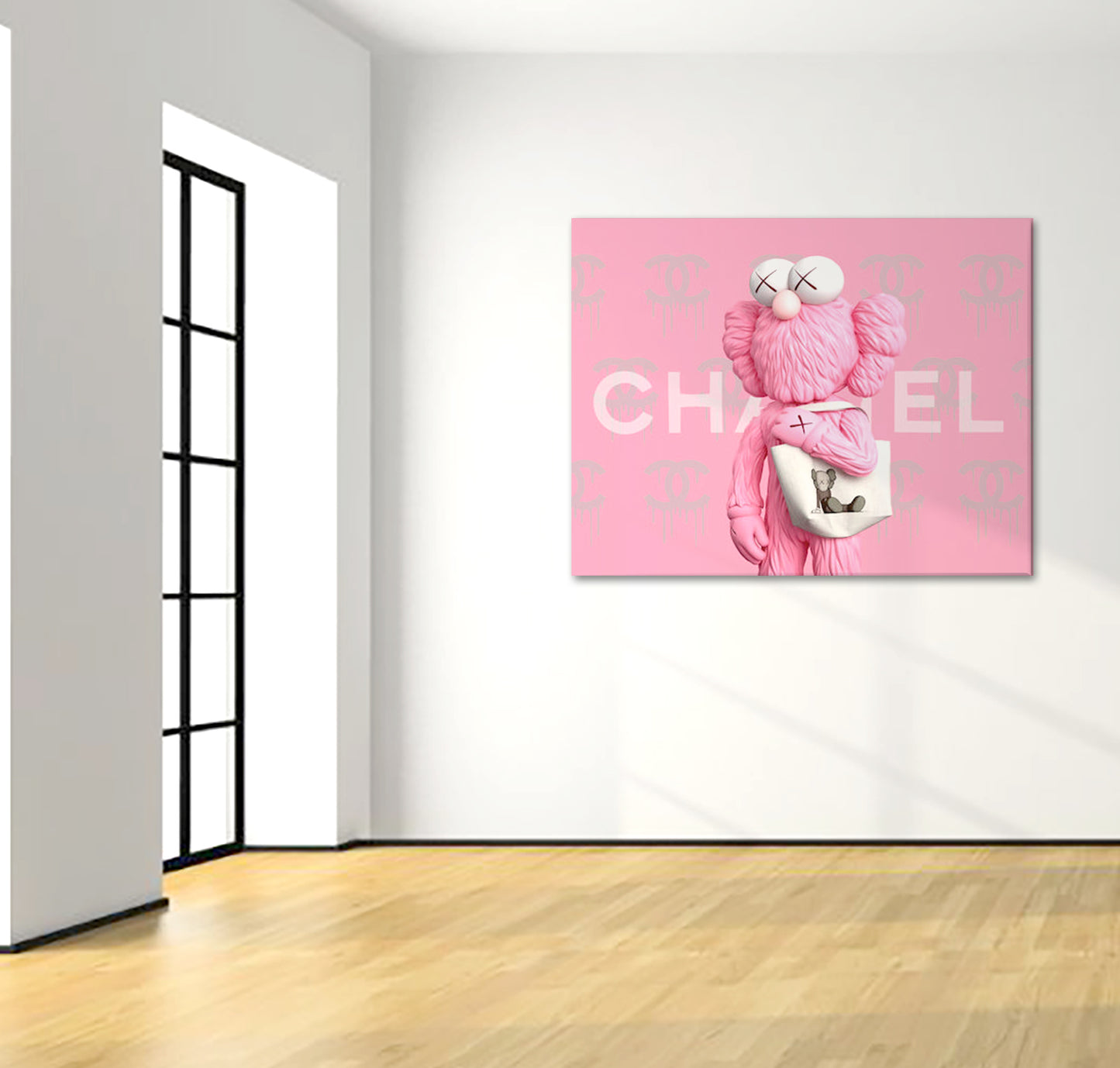 Kaws Pink Drip