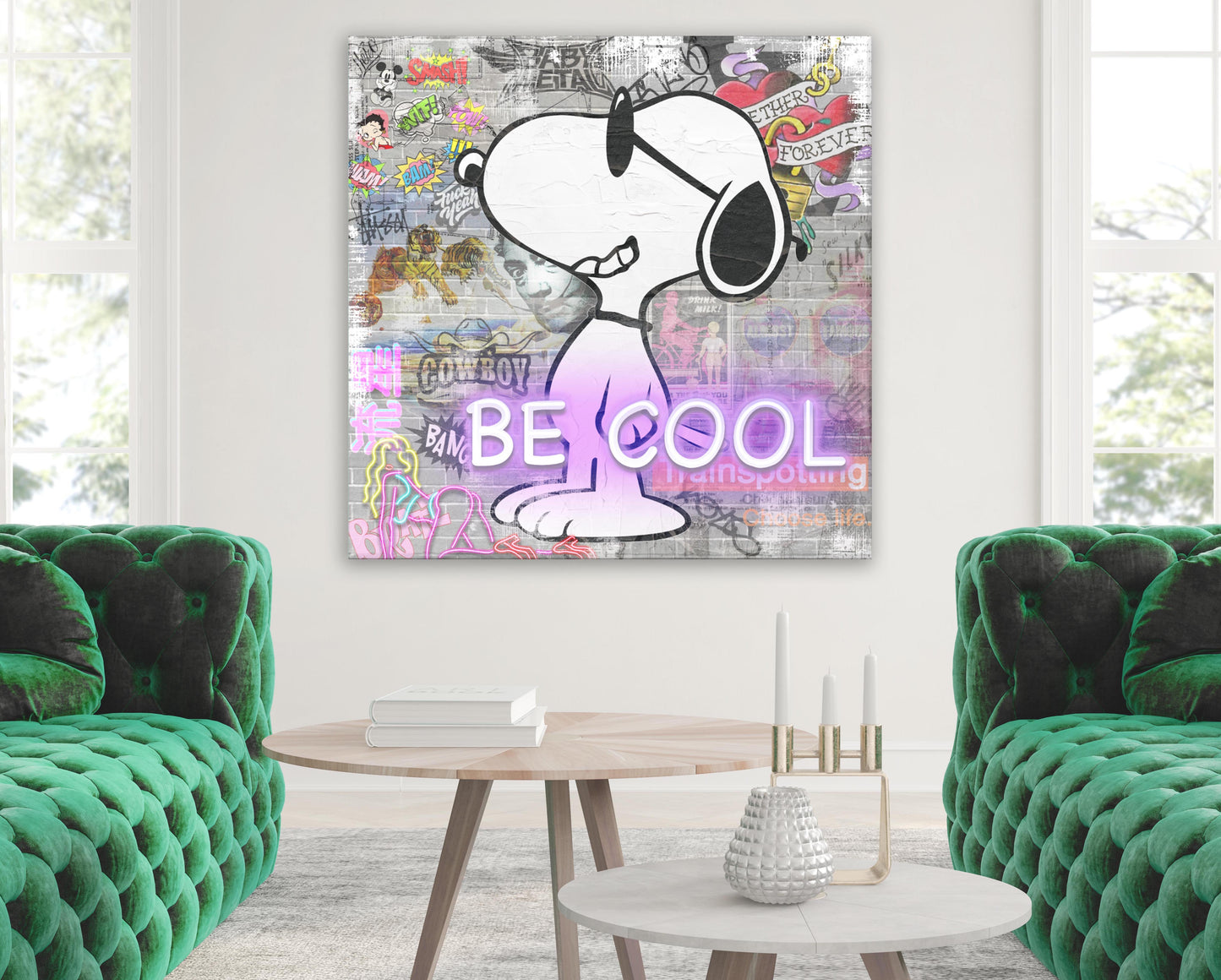 SNOOPY " BE COOL "