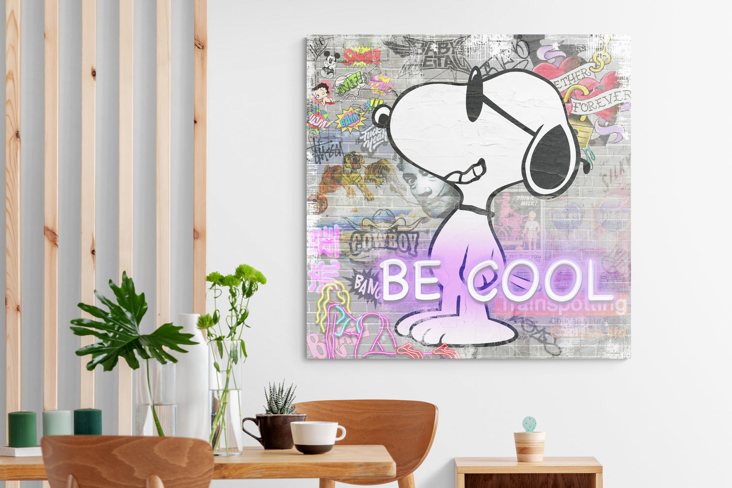 SNOOPY " BE COOL "