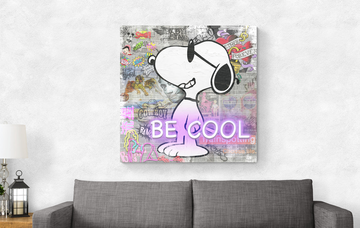 SNOOPY " BE COOL "