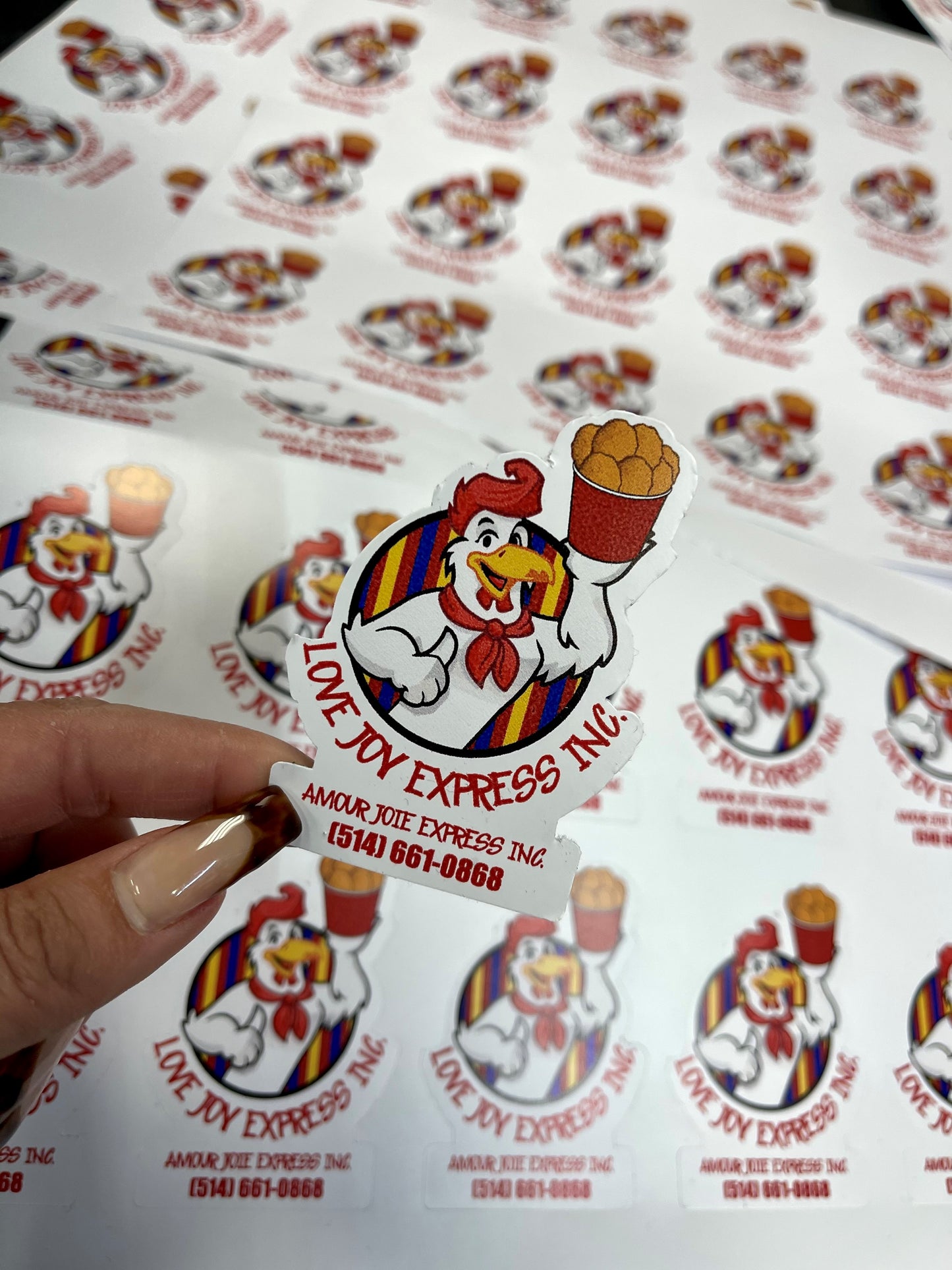 4"x 3" Custom Die Cut Sticker