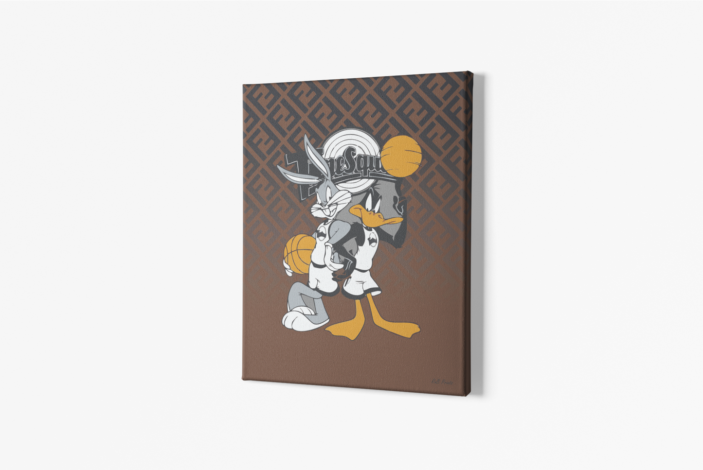 Fendi x Tunesquad Inspired Canvas Art