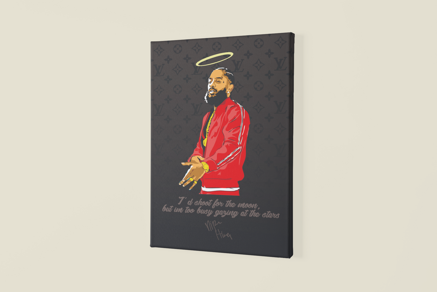 Nipsey Hussle Canvas Art